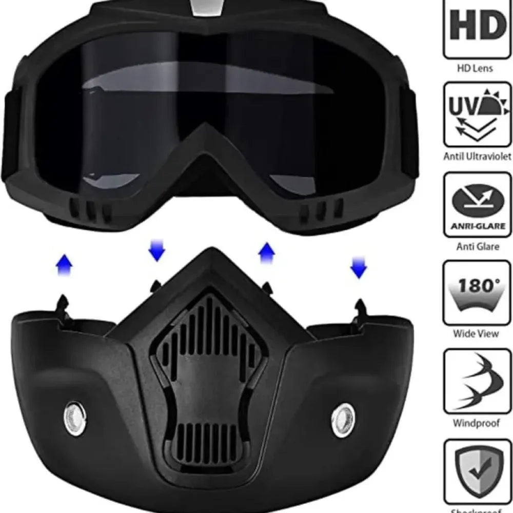 Uv goggle face mask