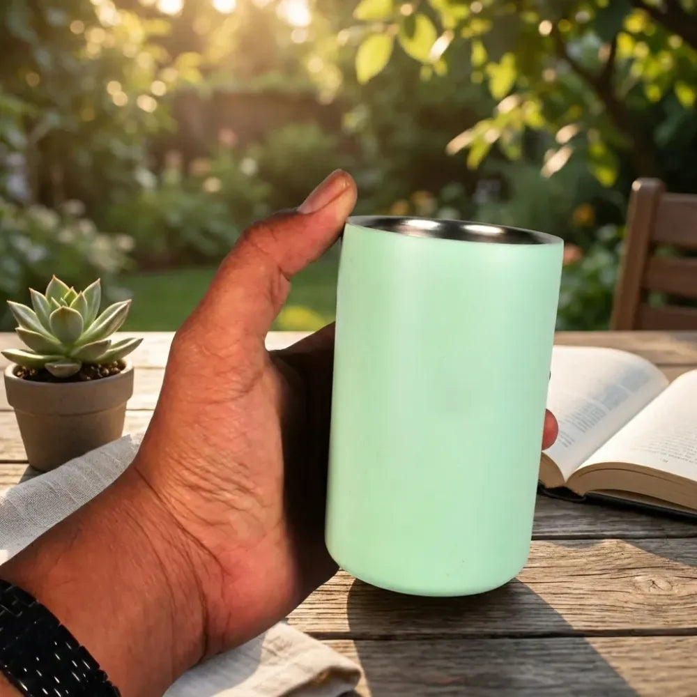 Vacuum insulated stainless mug - home improvement