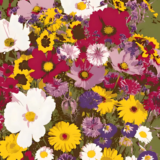 Varieties of flower seeds (pack 100)