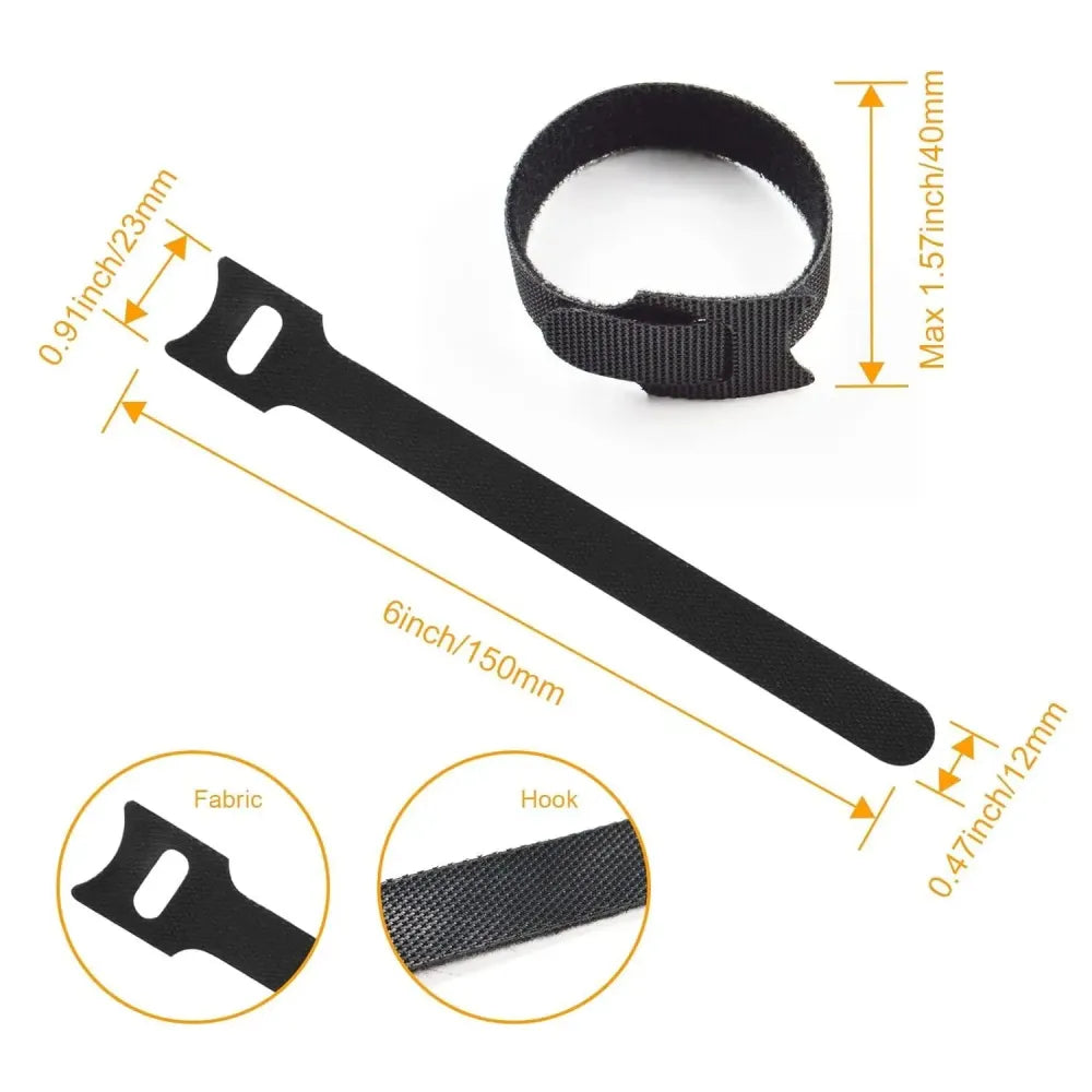 Velcro cable ties – 60 pcs
