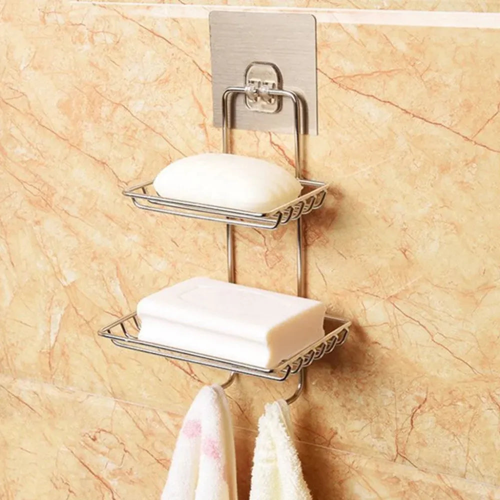 Ventilated soap dish holder - home improvement