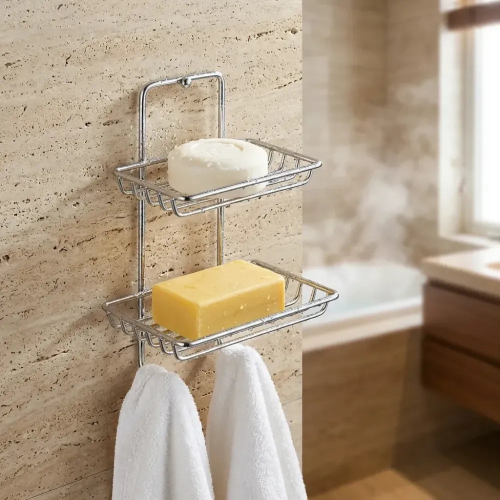 Ventilated soap dish holder - home improvement