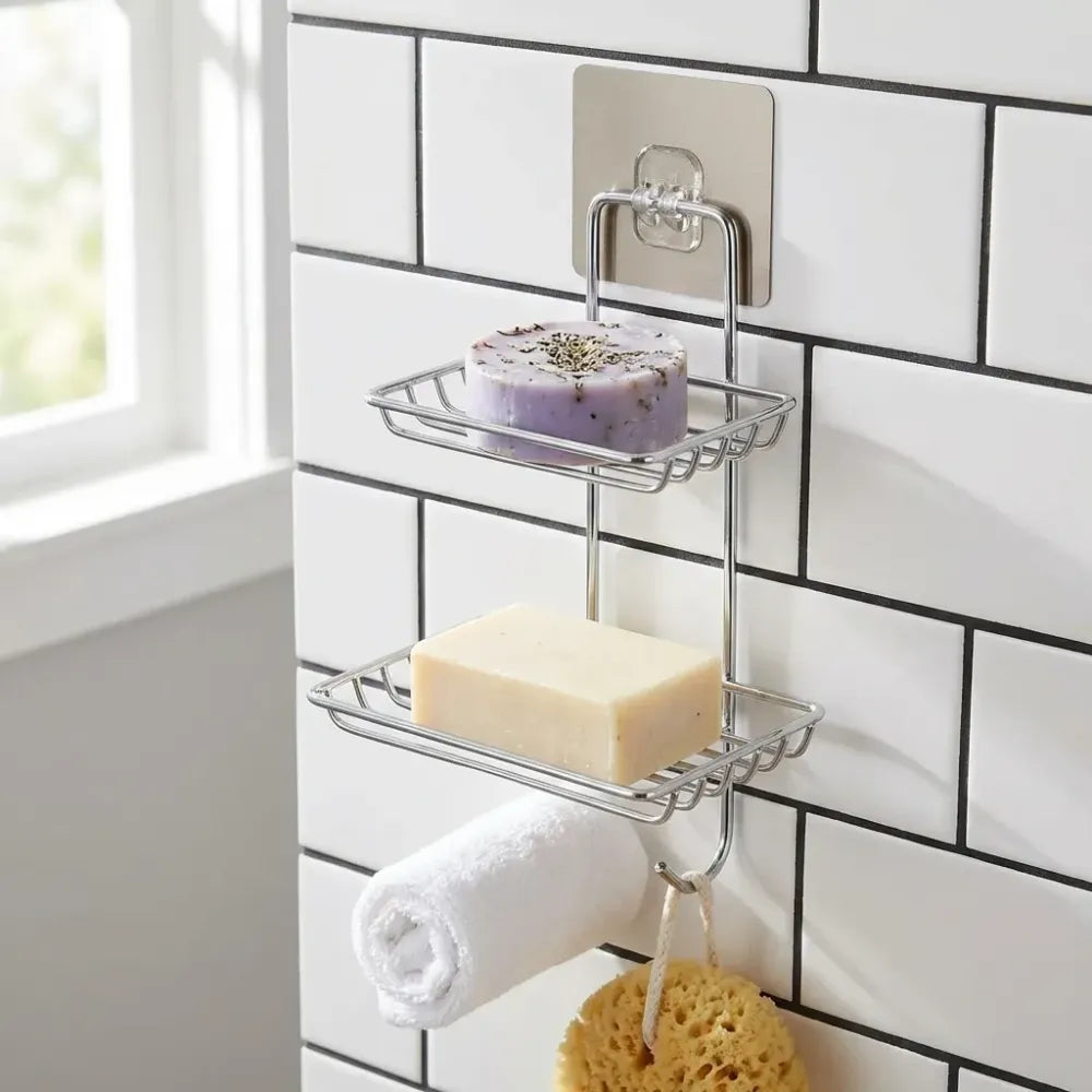 Ventilated soap dish holder - home improvement