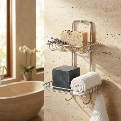 Ventilated soap dish holder - home improvement