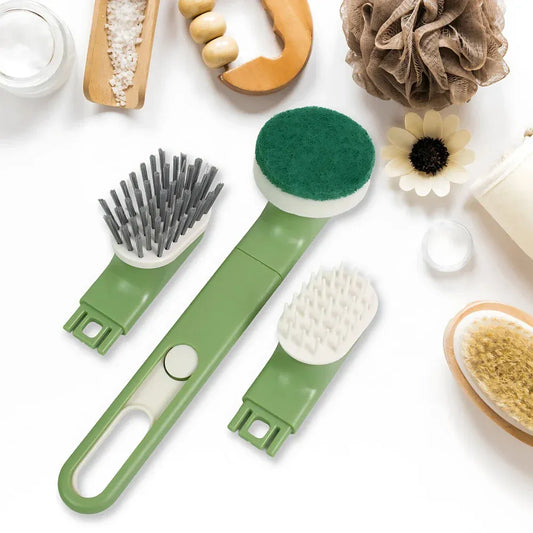 Versatile dish brush set - home & kitchen