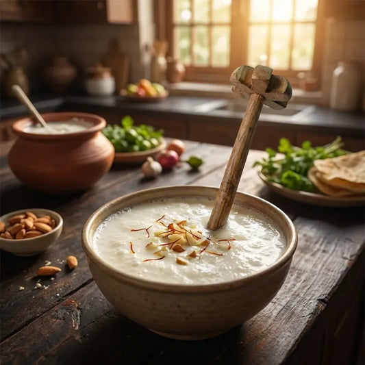 Versatile wooden kitchen blender - tool