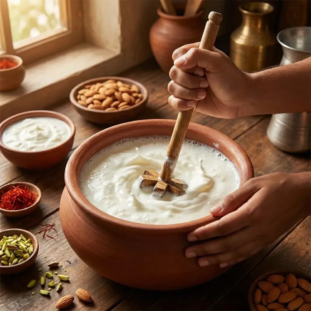 Versatile wooden kitchen blender - tool