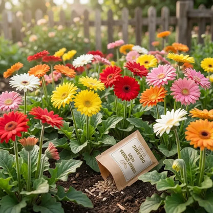 Vibrant gerbera daisy seeds - gardening