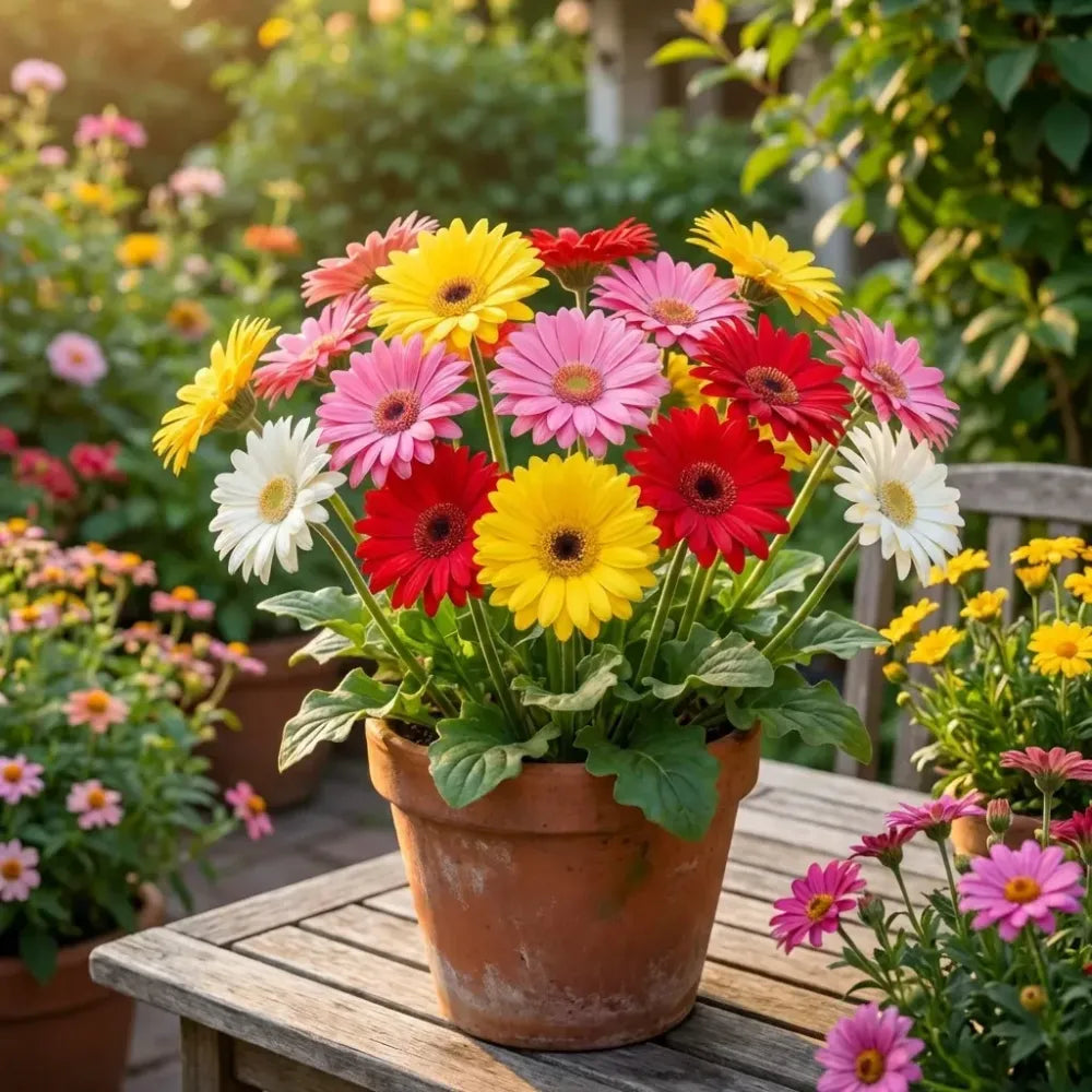Vibrant gerbera daisy seeds - gardening
