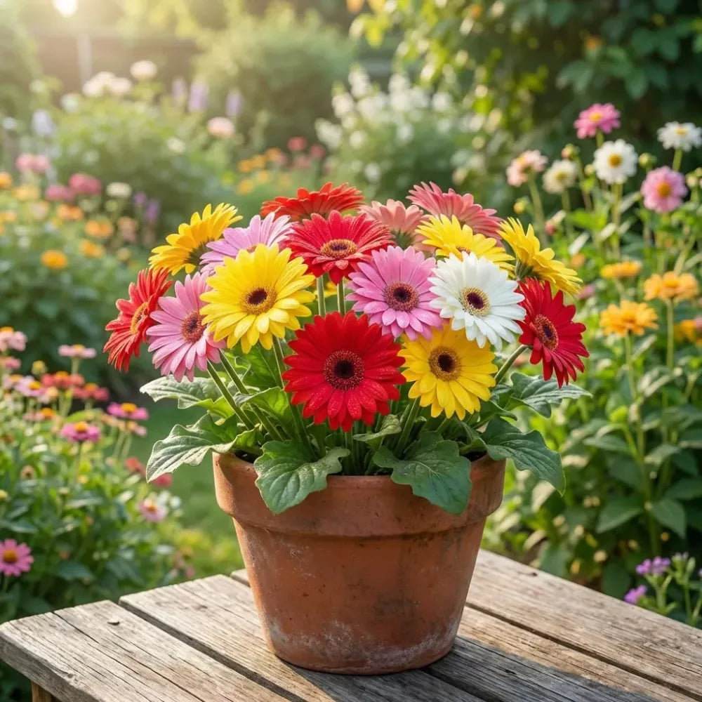Vibrant gerbera daisy seeds - gardening