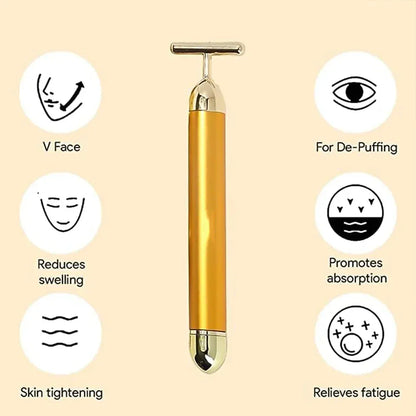 Vibrating facial massage tool - health care
