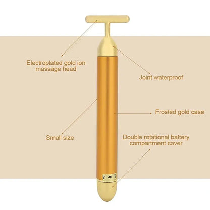 Vibrating facial massage tool - health care