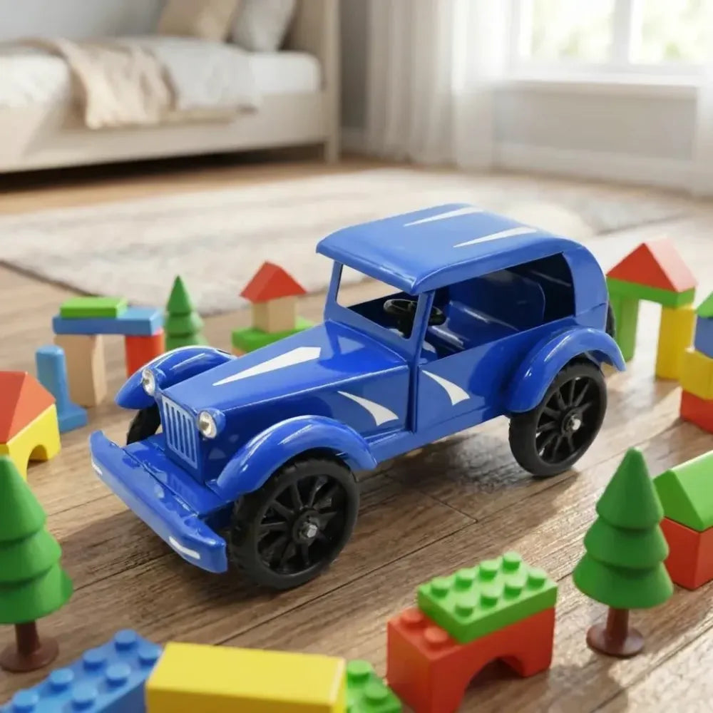 Vintage alloy metal car - toys