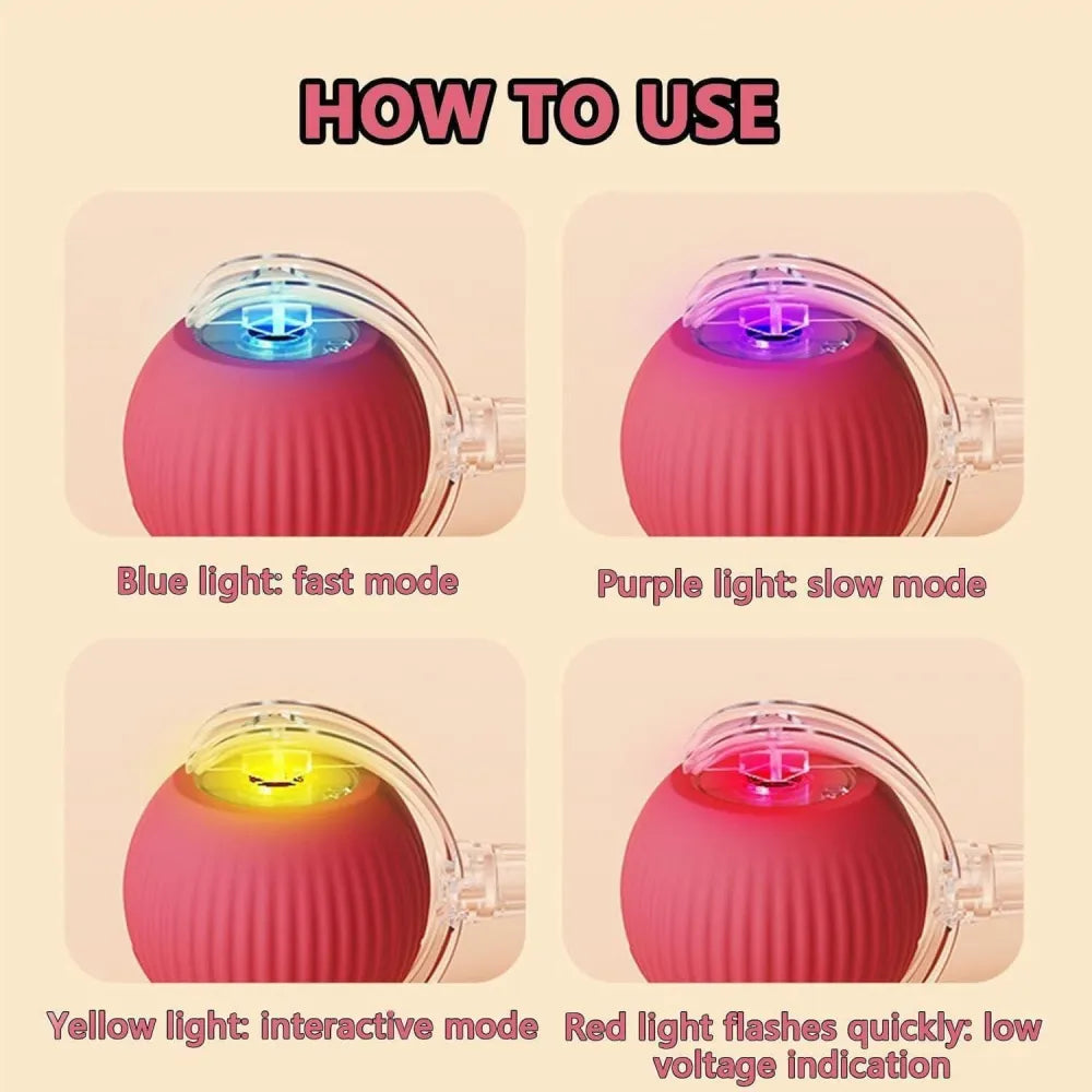 Viral rolling ball,interactive cat ball toy