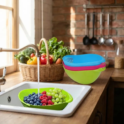 Virgin plastic strainer bowl - home & kitchen