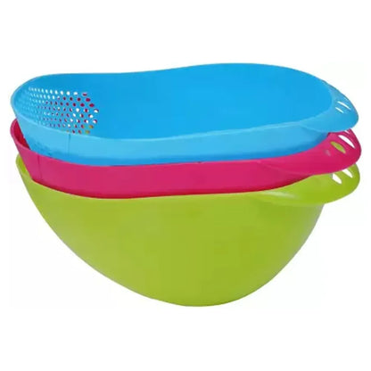 Virgin plastic strainer bowl - home & kitchen