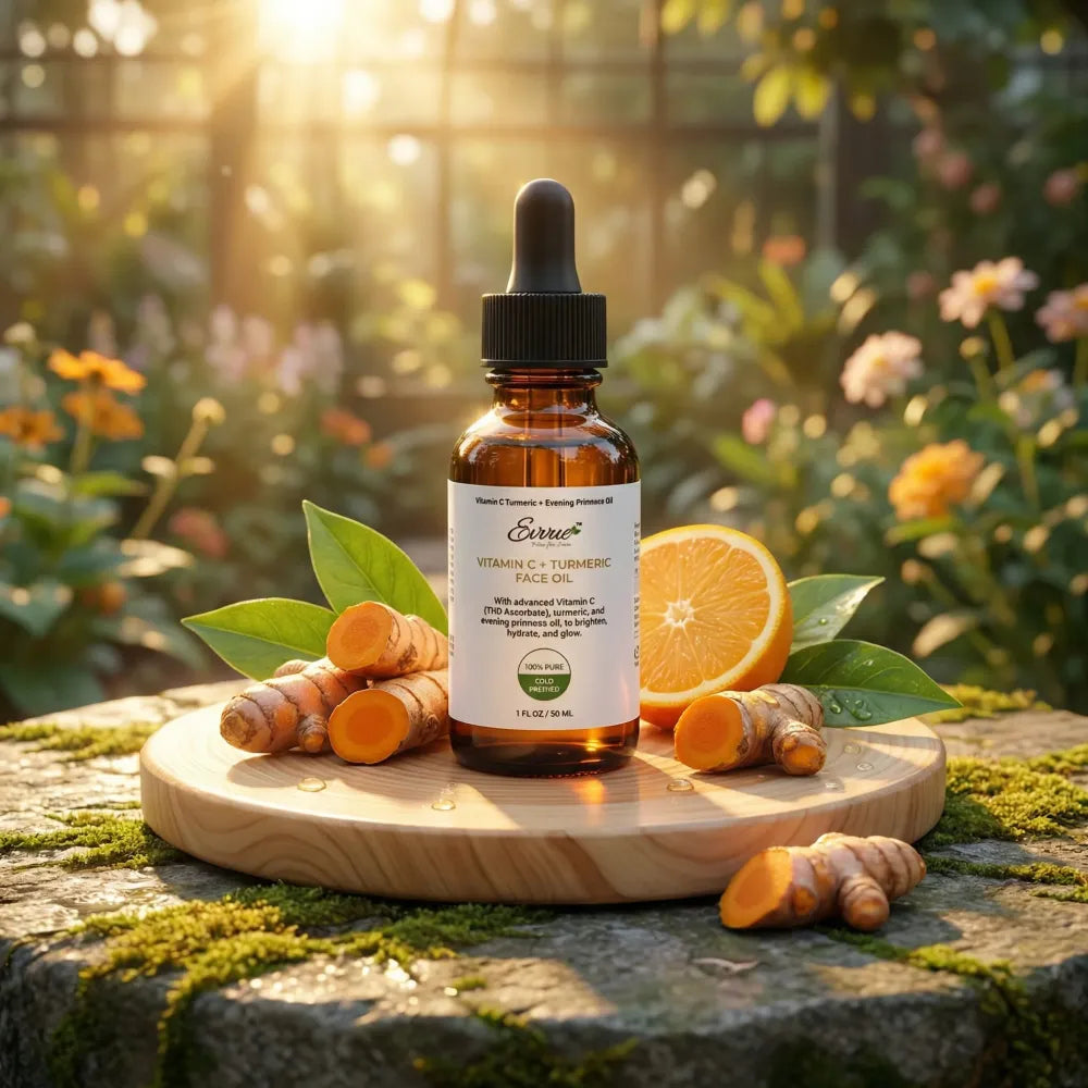Vitamin c turmeric face oil
