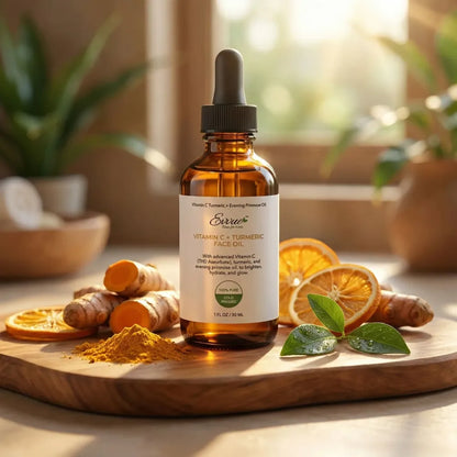 Vitamin c turmeric face oil