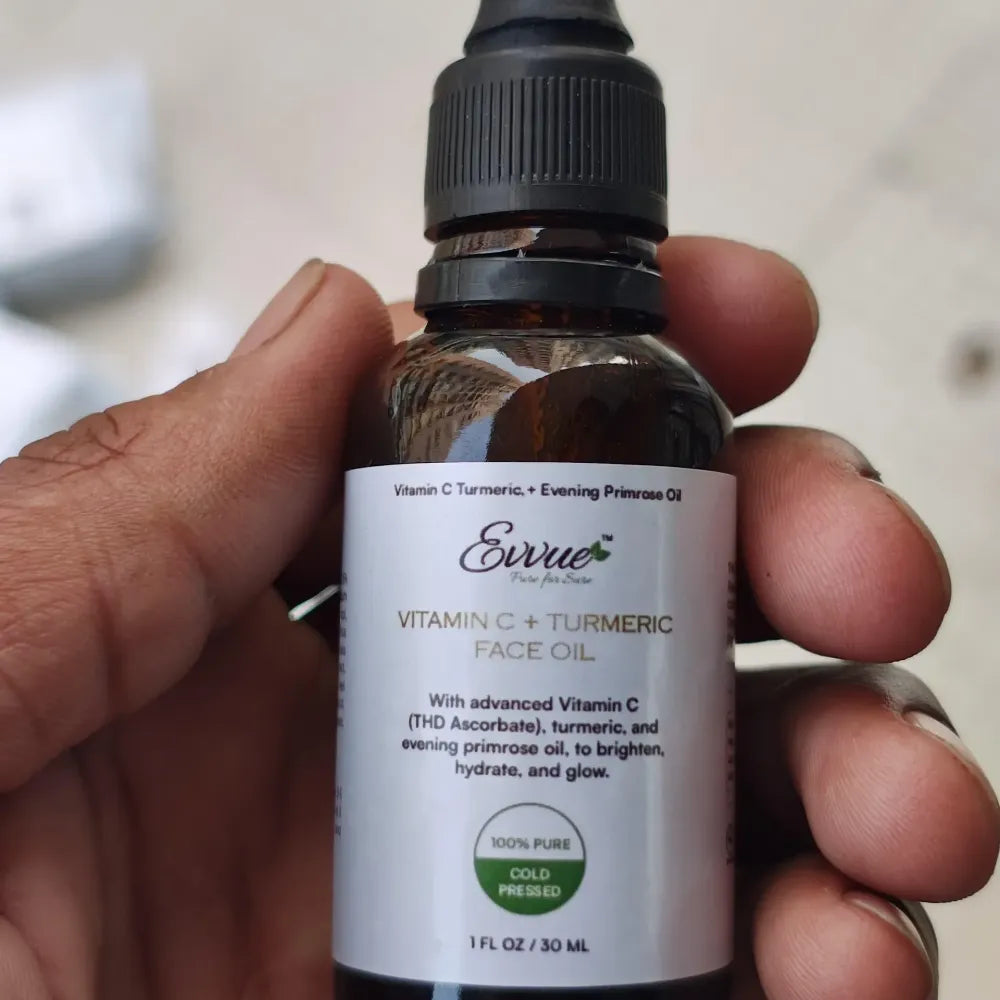 Vitamin c turmeric face oil