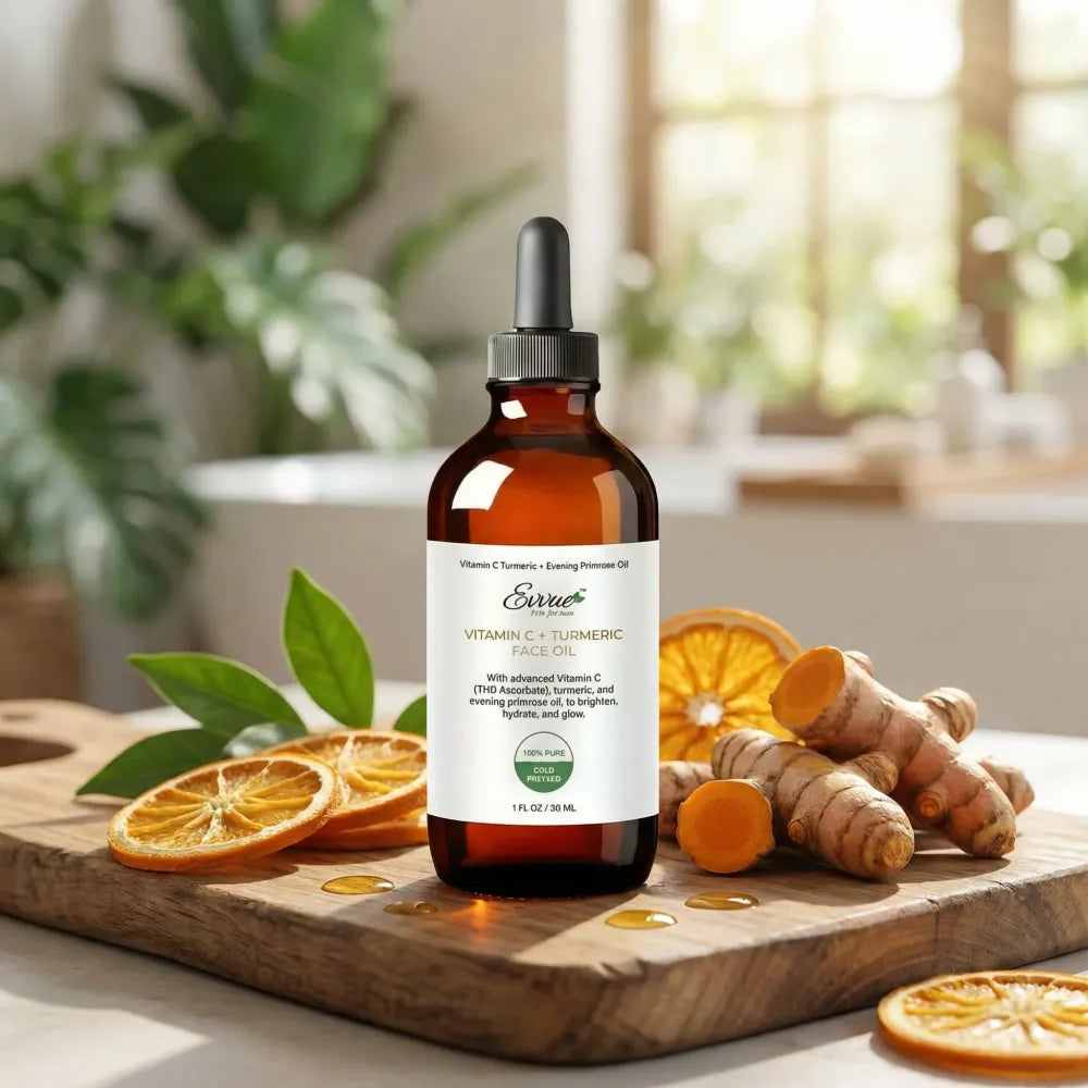 Vitamin c turmeric face oil