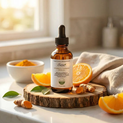 Vitamin c turmeric face oil