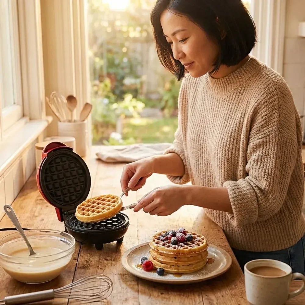Waffle maker – 350w non-stick