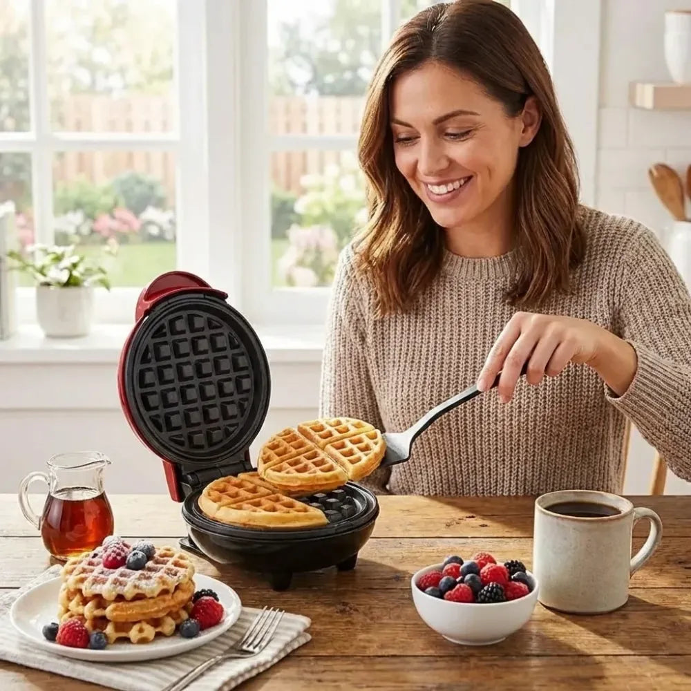 Waffle maker – 350w non-stick