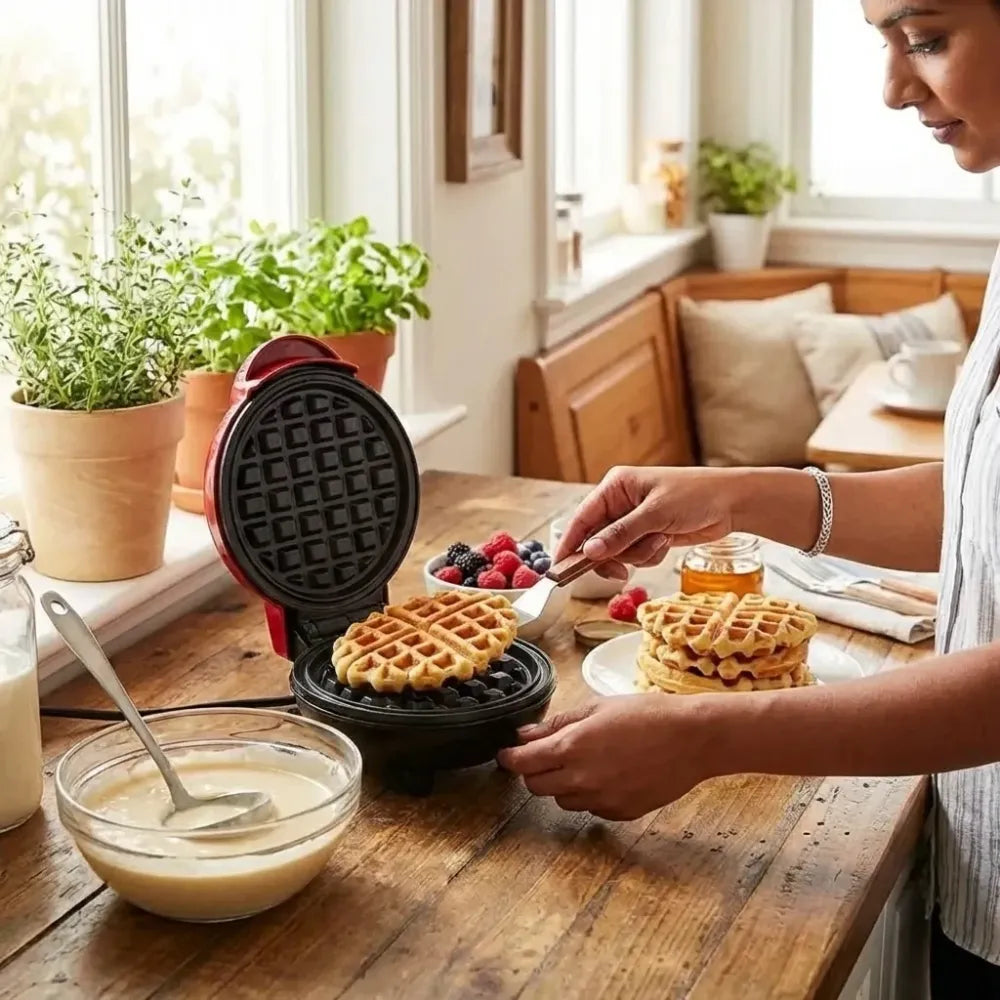 Waffle maker – 350w non-stick