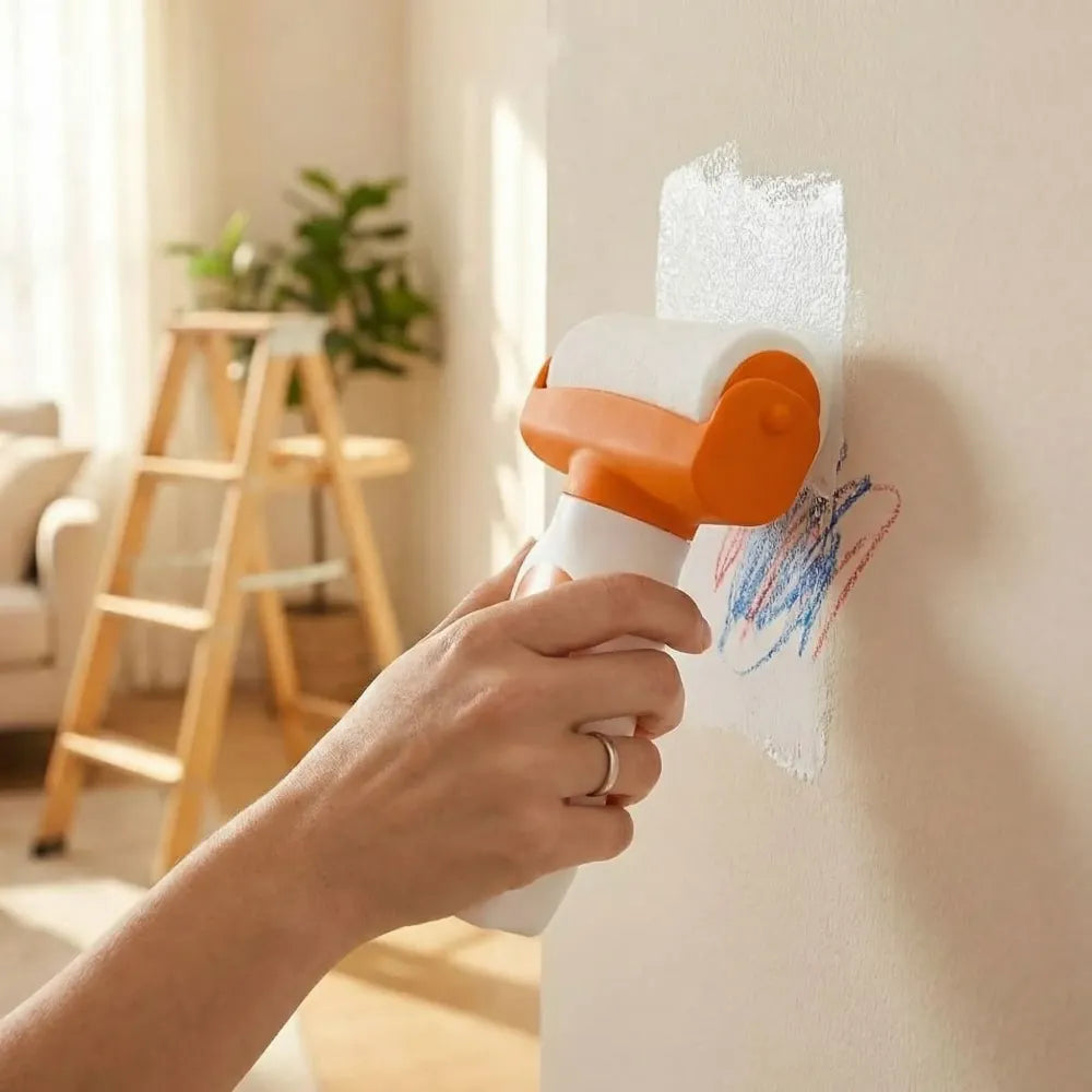 Wall facing roller paint