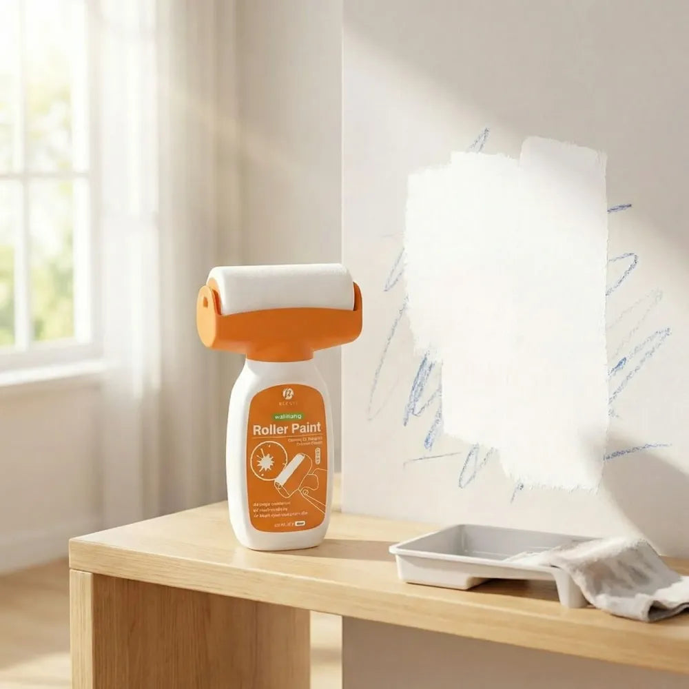 Wall facing roller paint