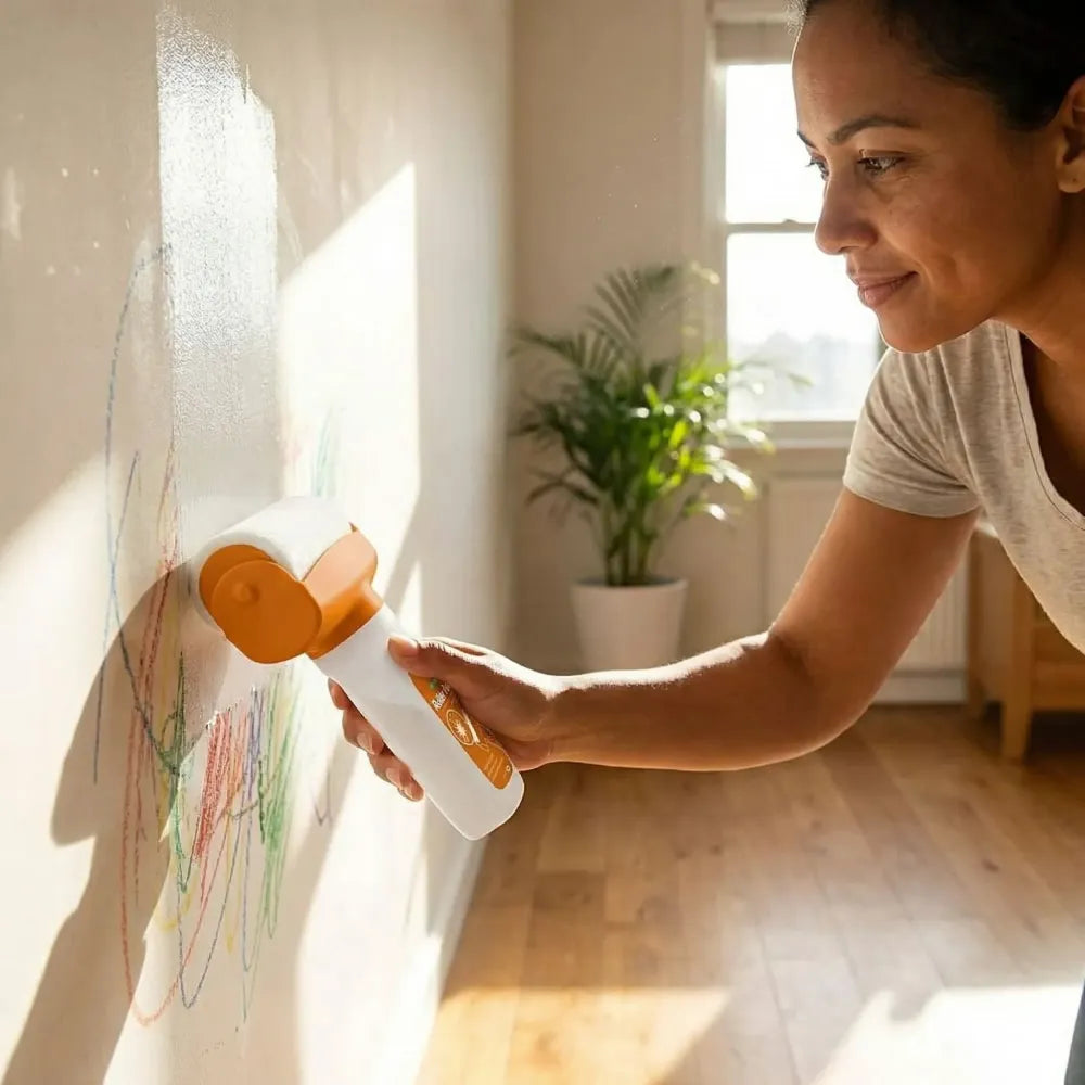 Wall facing roller paint