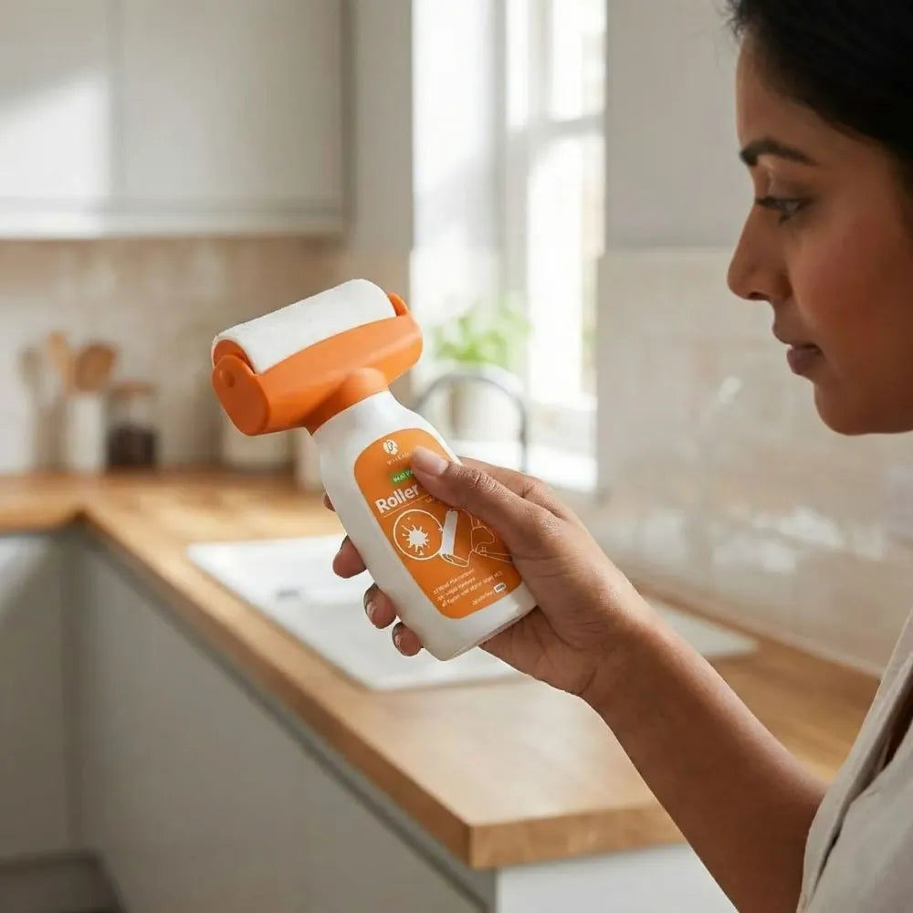 Wall facing roller paint