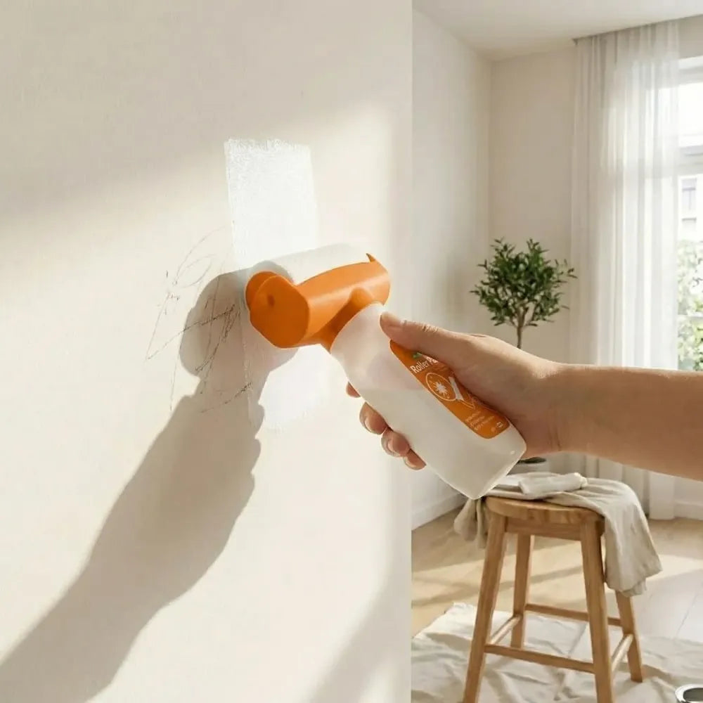 Wall facing roller paint