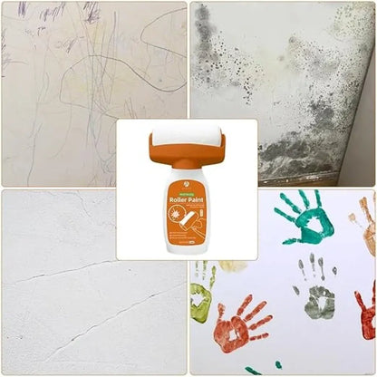 Wall facing roller paint