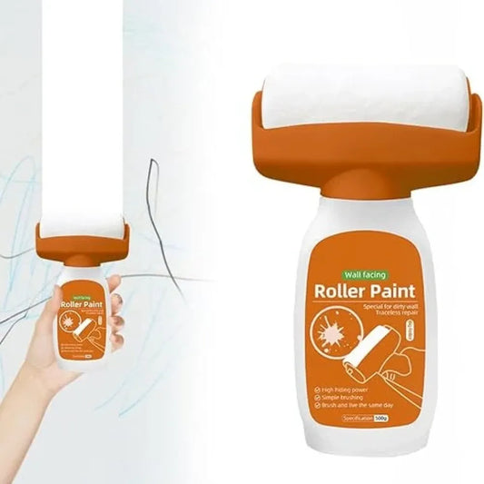 Wall facing roller paint