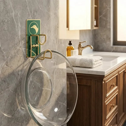 Wall mounted light hanging rack pack of 2