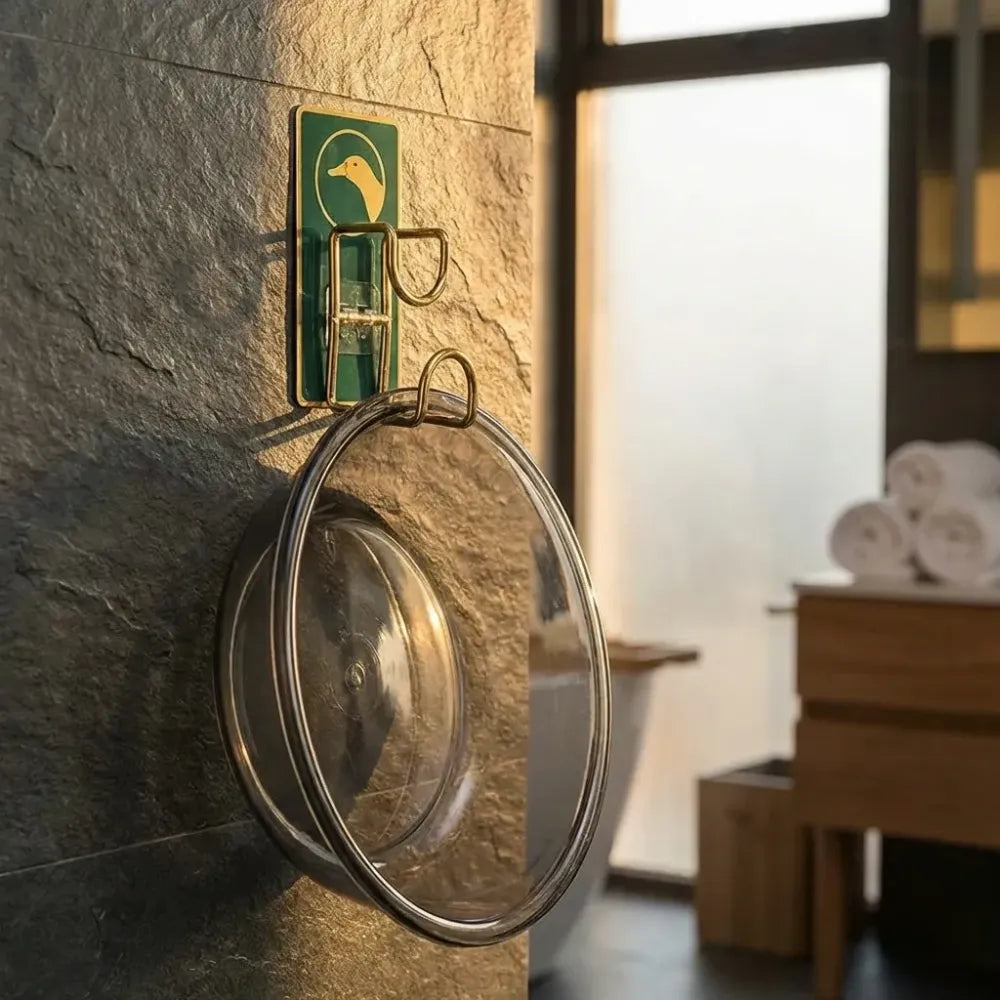 Wall mounted light hanging rack pack of 2