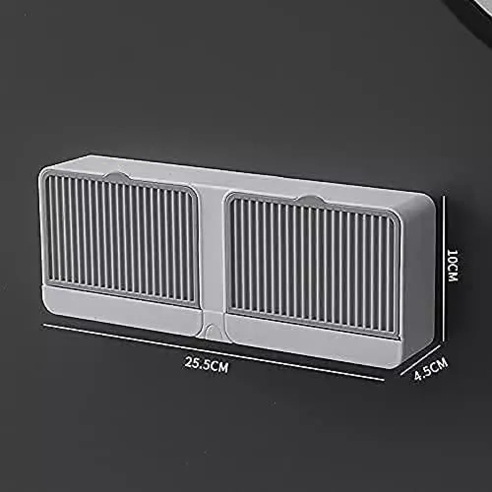 Wall mounted soap box