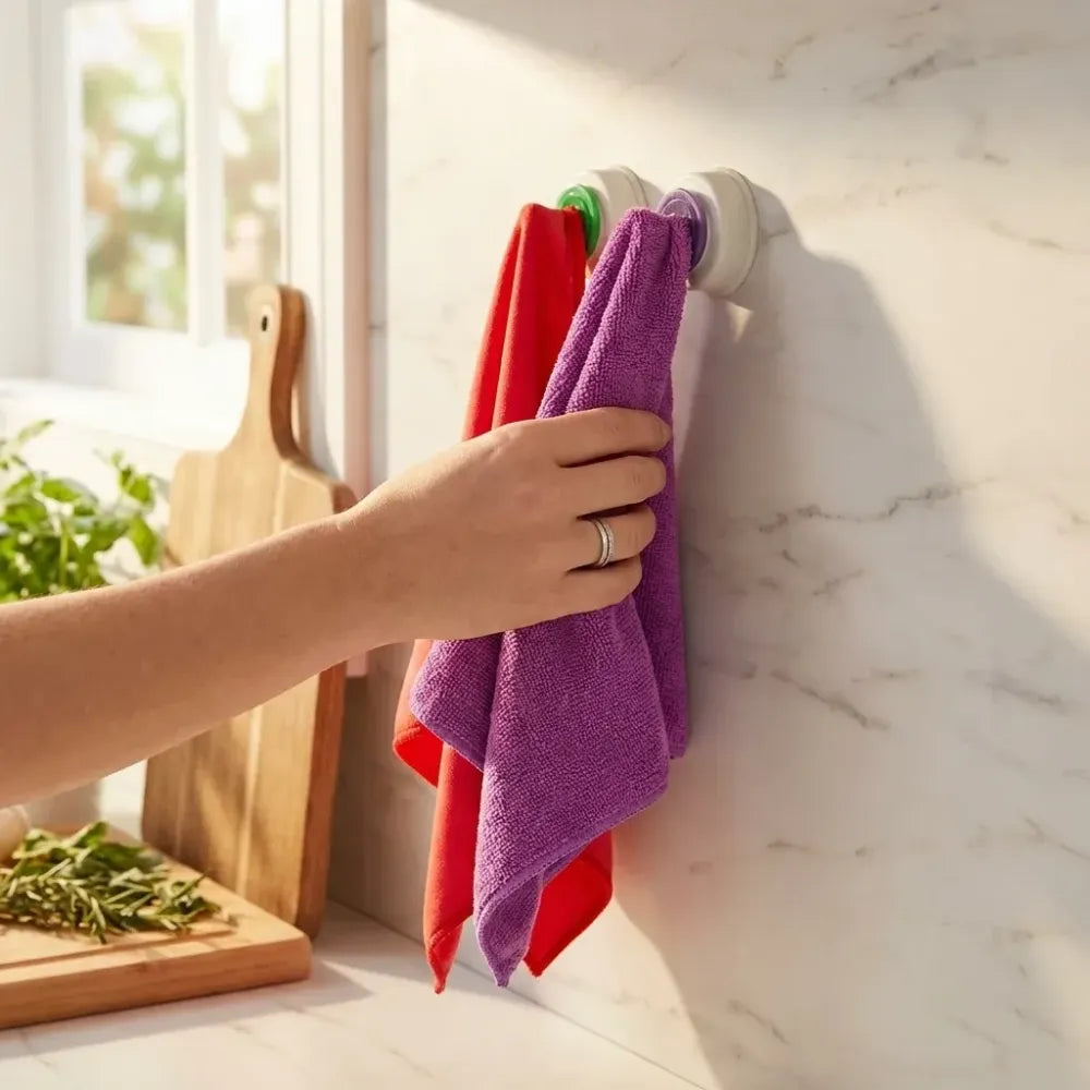 Wall-mounted towel holder - home improvement