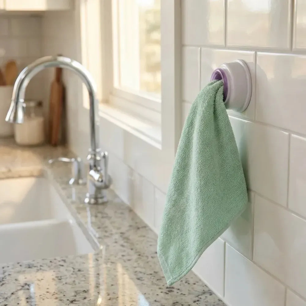 Wall-mounted towel holder - home improvement