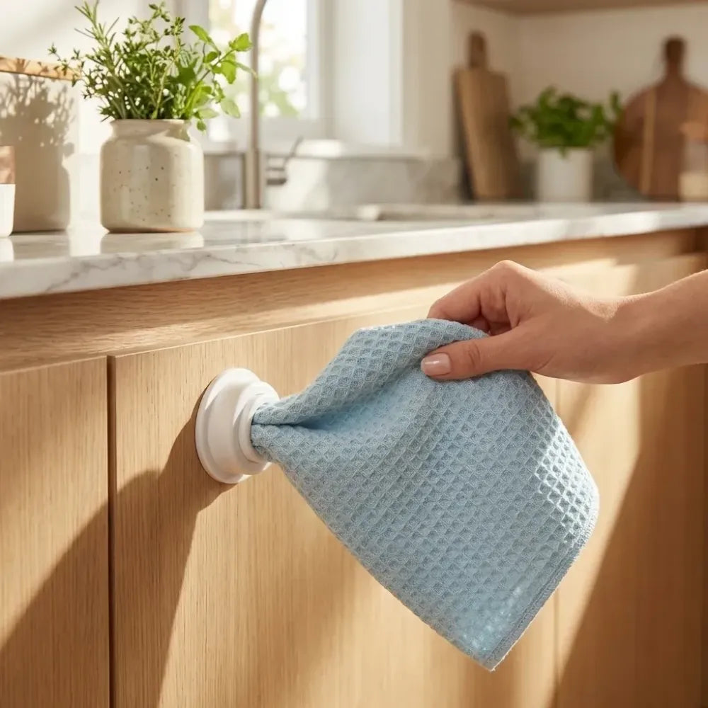 Wall-mounted towel holder - home improvement