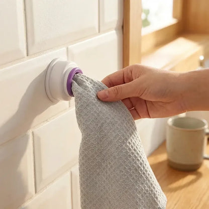 Wall-mounted towel holder - home improvement