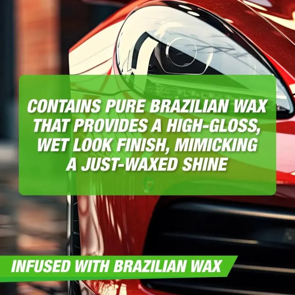 Wash & wax shampoo