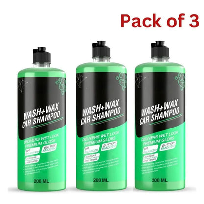 Wash & wax shampoo - potential heroes
