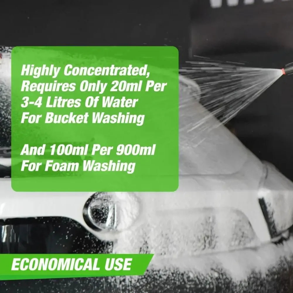 Wash & wax shampoo - potential heroes