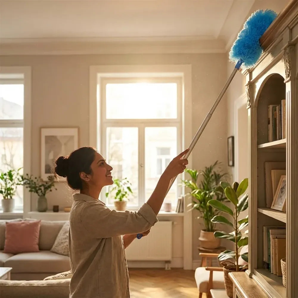 Washable ceiling fan cleaner