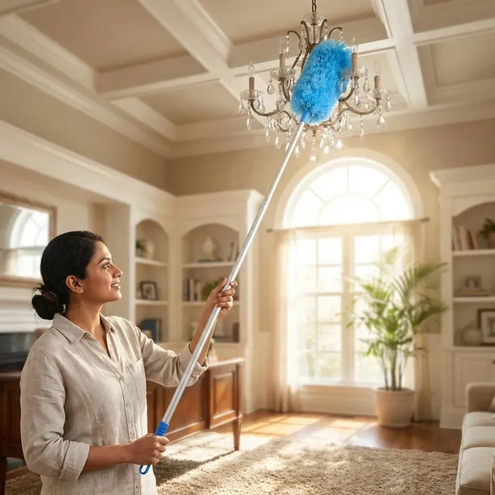 Washable ceiling fan cleaner