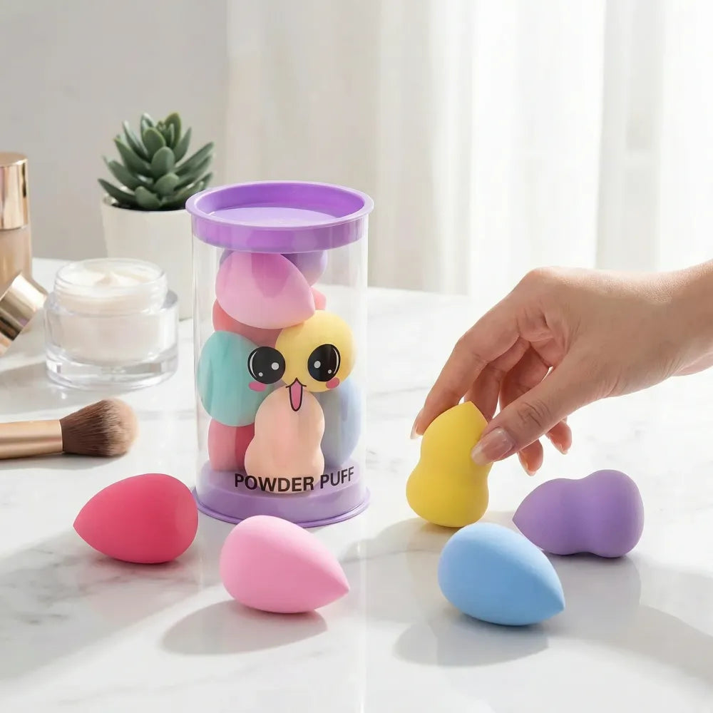 Washable makeup powder puff set - health & beauty