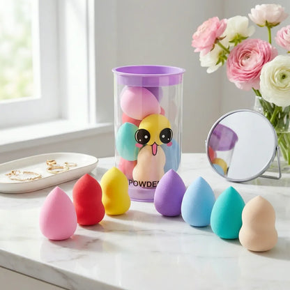 Washable makeup powder puff set - health & beauty