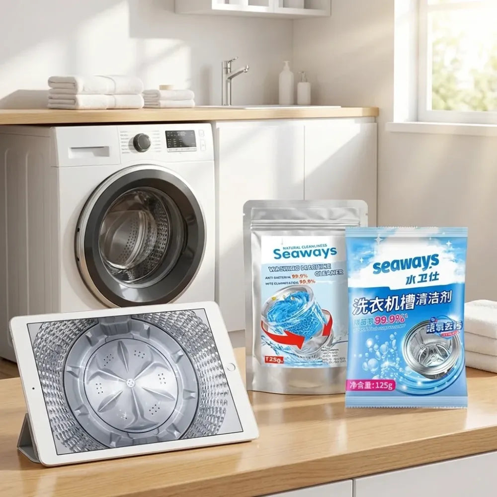Washer deep clean tablets - home essentials
